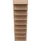 Ekena Millwork 12"W x 24"D x 36"H Classic Landon Rough Cedar Woodgrain TimberThane Corbel, Primed Tan CORUR12X24X36LANRCPR - alternate 6